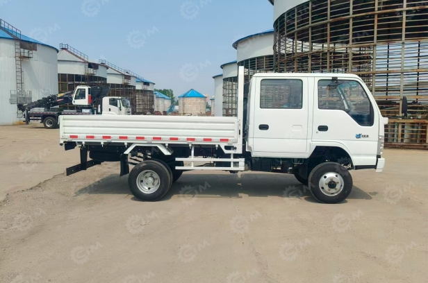 Бортовой грузовик ISUZU 4x4 дв 94Kw двойная кабина кузов 2560*1850*400, под категорию В. Фото 2