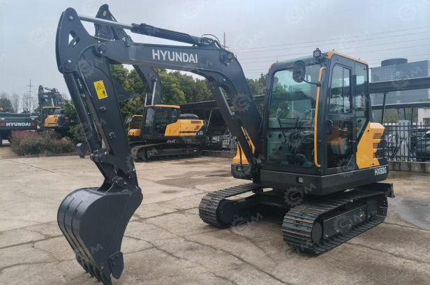Экскаватор гусеничный HYUNDAI HX60G ковш 0,25м3, общая масса 5,8т, дв Yanmar. Фото 9