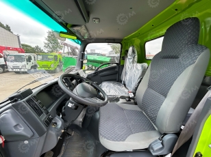 Илосос с размывом (каналопромывочная машина) на шасси ISUZU 4x2 дв 139kw бочка для сточных вод 7 м³ чистой воды 3м³ насос SK-15 ПДУ рукав 100м подъем 45°, мойка, пистолет, доп всасывающее отверстие. Фото 4