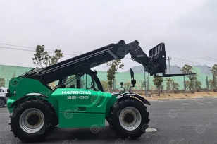 Телескопический погрузчик HANGCHA T35-100XHYG электрический гп 3,5т высота 10м, кондиционер печка, кран-балка. Фото 4