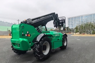 Телескопический погрузчик HANGCHA T35-100XHYG электрический гп 3,5т высота 10м, кондиционер печка, кран-балка. Фото 5