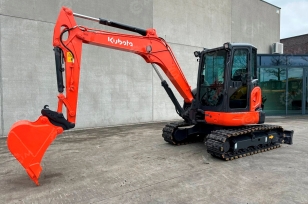 Мини-экскаватор Kubotа KX163 быстросъем. Фото 1