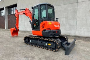 Мини-экскаватор Kubotа KX163 быстросъем. Фото 5