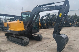 Экскаватор гусеничный HYUNDAI HX60G ковш 0,25м3, общая масса 5,8т, дв Yanmar. Фото 1