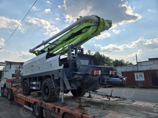 Самоходный бетононасос TANT 5020THB (колесный) высота 20м. Фото 3