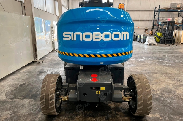 Коленчатый подъемник Sinoboom AB10ERJN высота платформы 9,62м, электрический. Фото 4
