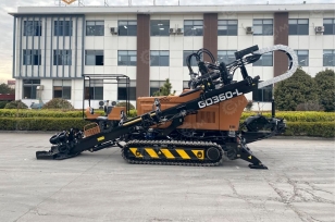 Буровая установка ГНБ GOODENG GD360-LS	НСУ 3м3, кабина с подогревом, кондиционер. Фото 1