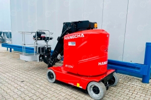 Подъемная рабочая платформа HANGCHA HV120AJ рабочая высота 12м, электрическая. Фото 5