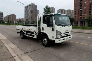 Бортовой грузовик ISUZU 4x2 дв 96Kw гп 2т кузов 4205x2100x400 под категорию B (новый интерьер кабины). Фото 1