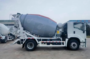 Автобетоносмеситель на шасси ISUZU 4х4 дв 150kw бочка 5 m³. Фото 5