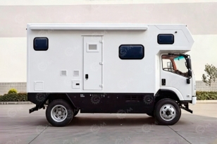 Автодом на шасси ISUZU 4х4 дв 94kw 4 спальных места. Фото 1