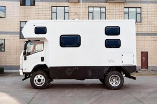 Автодом на шасси ISUZU 4х4 дв 94kw 4 спальных места. Фото 2