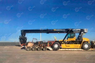 Ричстакер для пустых контейнеров FTJ FCS55 гп 55т, дв Volvo. Фото 3