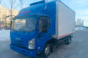 Фургон рефрижератор на шасси ISUZU 4х2 дв 108kw (фургон 4100*2100*2100, холодильная установка Carrier C-700) отопитель Webasto. Фото 3