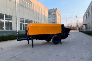 Бетононасос SAIDY HBTS60-13-75 электрический. Фото 7