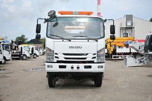 Эвакуатор на шасси ISUZU 4x4	дв 139kw гп 5т сдвижная  платформа 5,6м подъёмный механизм. Фото 2