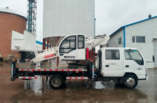 Автовышка WANBANG GKS22 на шасси ISUZU 4Х4 дв 94Kw двойная кабина, высота подъёма 22м, с изоляцией люльки 1000В. Фото 2