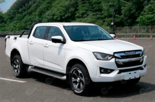 Автовышка на шасси пикапа ISUZU 4Х4	дв 108kw AKПП высота подъёма 13,5м, объем дв 3л. Фото 1