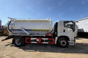 Илосос на шасси ISUZU 4x2 дв 165KW бочка 12м3 насос Weilong 65QZXDH-110/7000. Фото 2