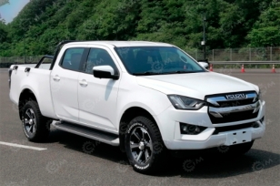Автовышка на шасси пикапа ISUZU 4х4	дв 108kw МКПП высота подъёма 13,5м, объем дв 3л. Фото 2