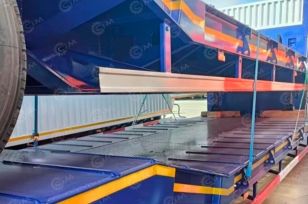 Полуприцеп-трал AMUR LYR9606TDP 15200х3000х3815, гп 70т, 3 оси, ССУ1400, закрытые колеса. Фото 3