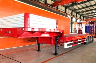Полуприцеп-трал AMUR LYR9907TDP с уширителями 15200х3000(3500)х3475, гп 90т, ССУ 1400мм. Фото 1