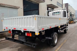 Бортовой грузовик ISUZU 4x4 дв 139kw гп 6т кузов 5058х2300х450 подогрев двигателя Webasto, подогрев топливного фильтра. Фото 1