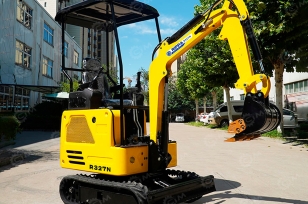 Мини-экскаватор RIPPA R350 с поворотной стрелой, дв Changchai 390 25kw, с кабиной, с кондиционером. Фото 1