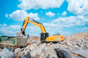 Гусеничный экскаватор FTJ FT380GPRO. Фото 1