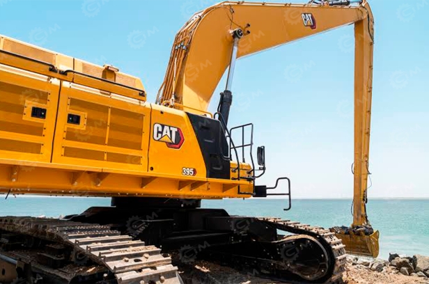 Гусеничный экскаватор Caterpillar 395 вес 94,2т ковш 6,5м3. Фото 5