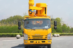 Автовышка AICHI HYL5083JGKQ60 на шасси ISUZU 4Х2 дв 139kw высота подъёма 16,7м, с электроизоляцией. Фото 4