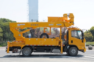 Автовышка AICHI HYL5083JGKQ60 на шасси ISUZU 4Х2 дв 139kw высота подъёма 16,7м, с электроизоляцией. Фото 5