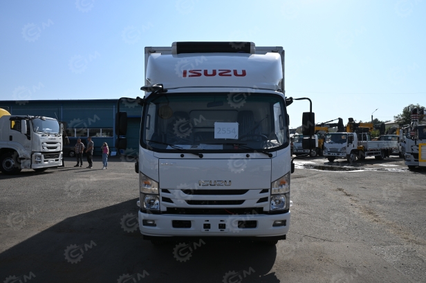 Фургон рефрижератор на шасси ISUZU 4х2 дв 139kw гп 6 тонн (фургон 5200х2300х2200, холодильная установка Carrier Citimax 700) c гидробортом, отопитель в кузове. Фото 23