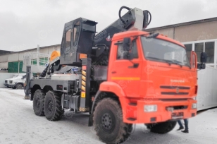 Автовышка NOVAS на шасси ISUZU 4Х2 дв 165kw высота подъёма 45м. Фото 4