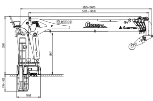 Кран манипулятор (без шасси) XCMG GSQS350-5 гп 14т., стрела 19,6м. Фото 1