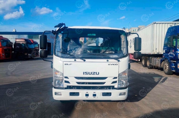 Автовышка WANBANG GKS28 на шасси ISUZU 4Х2 дв 96kw высота подъёма 28м с телескопическим гуськом 1,5м, корзина. Фото 2