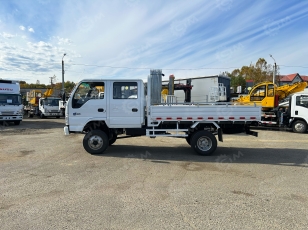 Бортовой грузовик ISUZU 4x4 дв 96Kw двойная кабина гп 1т под категорию В, кузов 3245х1850х400, с тентом. Фото 30