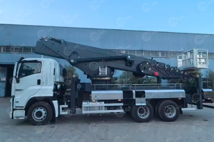 Автовышка на шасси ISUZU 6Х4 дв 221kw высота подъёма 56м. Фото 2