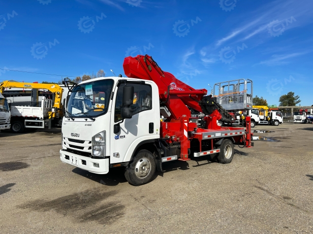 Автовышка NOVAS 320C на шасси ISUZU 4Х2 дв 94kw высота подъёма 30м. Фото 14