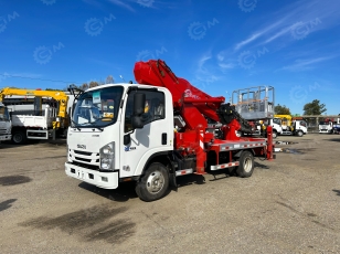 Автовышка NOVAS 320C на шасси ISUZU 4Х2 дв 94kw высота подъёма 30м. Фото 14