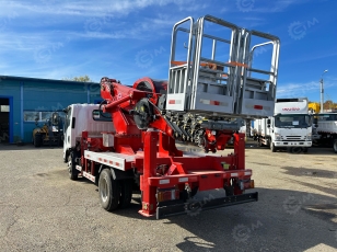 Автовышка NOVAS 320C на шасси ISUZU 4Х2 дв 94kw высота подъёма 30м. Фото 23