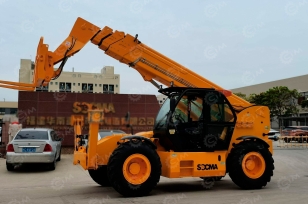 Телескопический погрузчик SOCMA Huanan HNT7017 гп 7т высота 17м. Фото 3