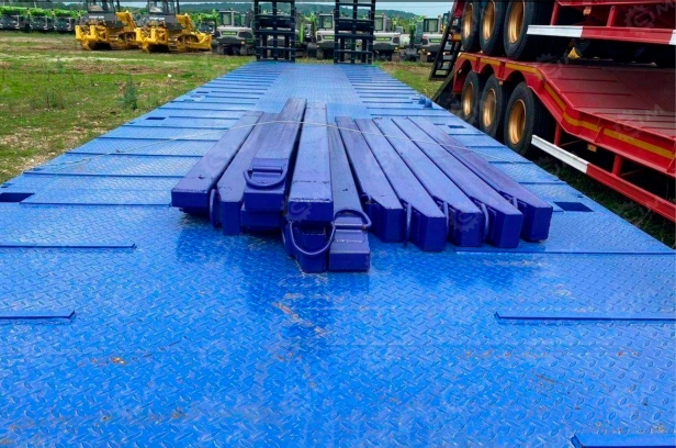 Полуприцеп-трал AMUR LYR9708TDP 16400*2500+250+250*2850, 4 оси BPW, гп 60т, фитинги, конники, ССУ 1400мм. Фото 3