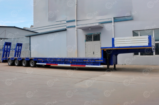 Полуприцеп-трал AMUR LYR9708TDP 16400*2500+250+250*2850, 4 оси BPW, гп 60т, фитинги, конники, ССУ 1400мм. Фото 5